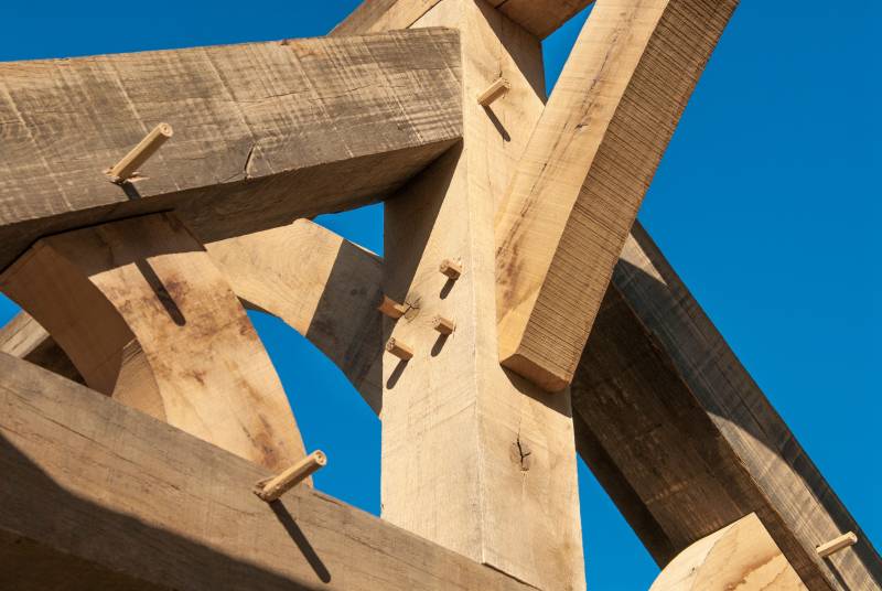 Fabrication et pose d’une charpente traditionnelle avec isolation extérieur à Vaugneray (69)