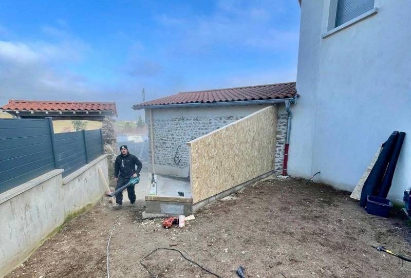 Réalisation d’une extension en ossature bois à Craponne (69) : intégration parfaite et robustesse